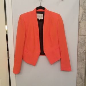Bright coral blazer